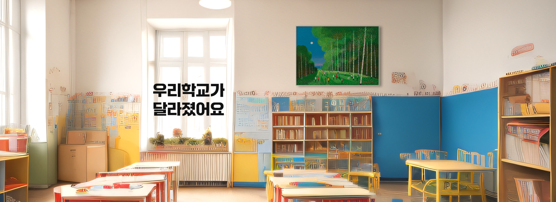 우리 학교가 달라졌어요!