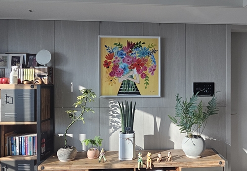 이 그림을 건 지 한달이 넘었네요…