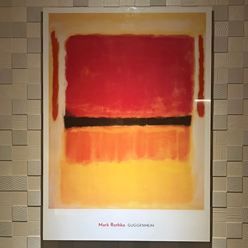 10년 전 거실에 마크 로스코 작품…