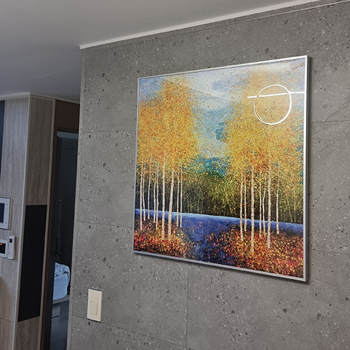 주방 옆 허전한 벽면에 분위기 좋은…