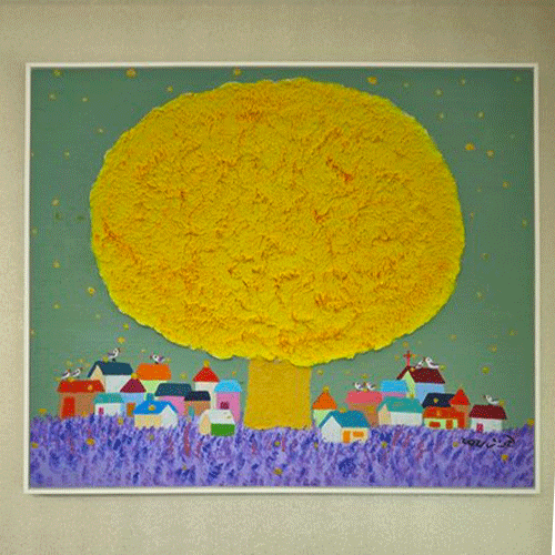 그림 한점으로 사무실이 고급스러워지…