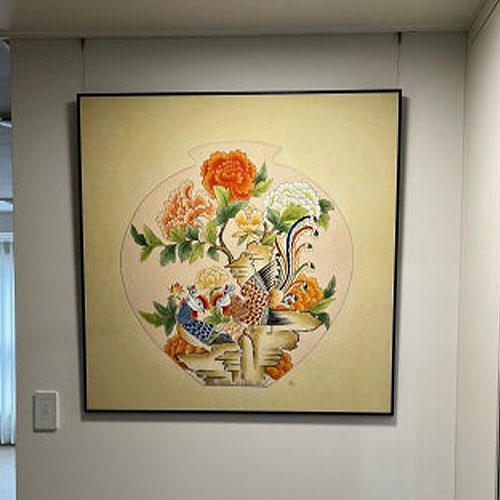 현관 입구가 아주 화사해졌습니다!…