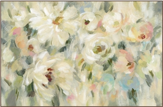 Expressive Pale Floral