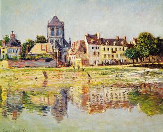 By the River at Vernon, 1883