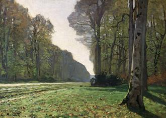 The Road to Bas-Breau, Fontainebleau (Le Pave de Chailly), c.1865