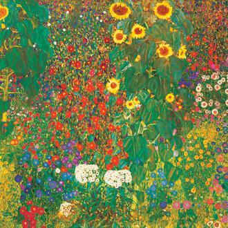 Country Garden with Sunflowers (해바라기가 있는 정원)