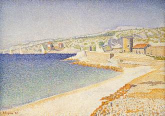 The Jetty at Cassis, Opus 198, 1889