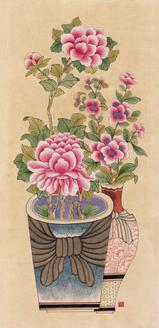 문방도 (화분 II )