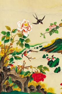 화조도일지병 5