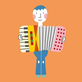 아코디언 연주자