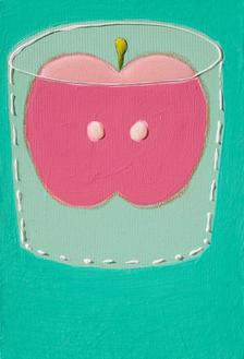 성냥을 품은 사과