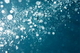 just water blue bubbles IV