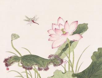 김홍도 (하화청정)