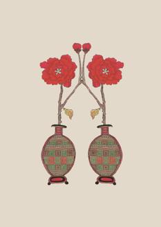 작은 사랑꽃 빨강