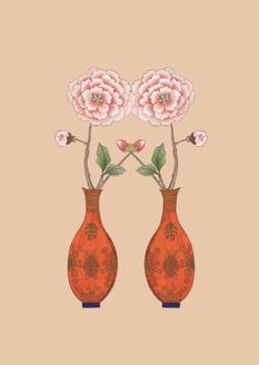 작은 사랑꽃 주황