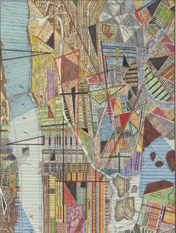 Modern Map of New York I (부부의세계 협찬그림)