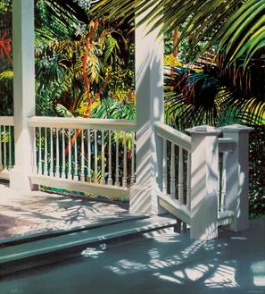 Small Glittering Porch