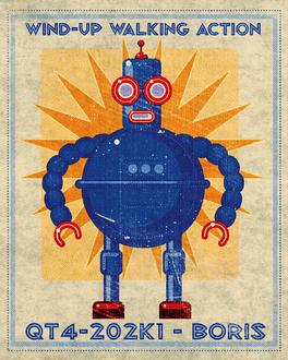 Boris Box Art Robot