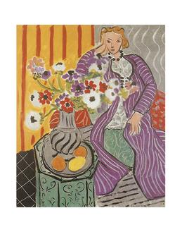Purple Robe and Anemones, 1937