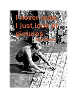 I Never Read, I Just Look At Pictures