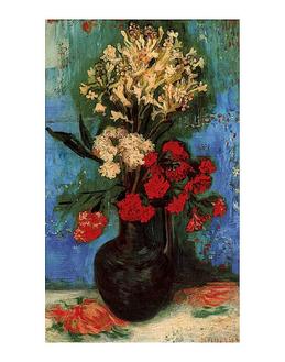 Vase with Carnations and Other Flowers, 1886