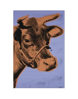 Cow, 1971 (Purple & Orange)