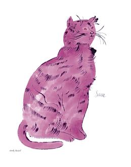 Cat From 25 Cats Named Sam and One Blue Pussy, C.1954 (Pink Sam)