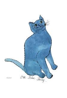 Cat From 25 Cats Named Sam and One Blue Pussy, C. 1954 (One Blue Pussy)