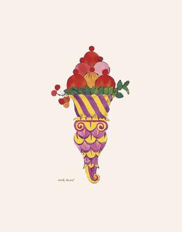 Ice Cream Dessert, C. 1959 (Fancy Red)