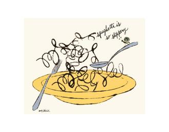 Spaghetti Is So Slippery, C. 1958