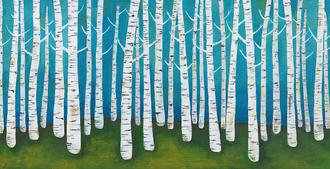 Springtime Birches
