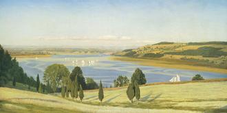 A Buckwheat Field on Thomas Cole´s Farm