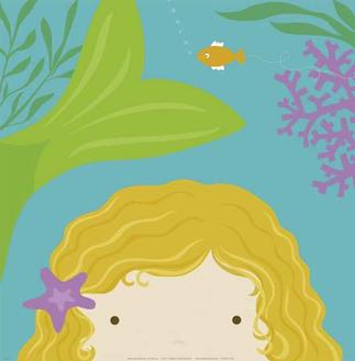 Peek-a-Boo Mermaid