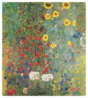 Country Garden with Sunflowers(해바라기가 있는 정원)