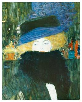 Dame mit Hut und Federboa (Lady with Hat and Feather Boa), 1909
