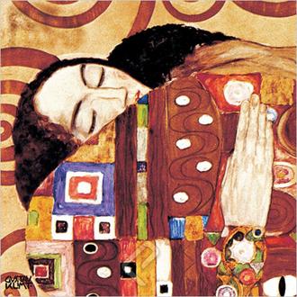 The Fulfillment (Die Erfullung), 1905-1909 (detail)