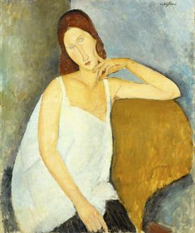 Jeanne Hebuterne, 1919 (잔느 에뷔테른느)