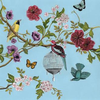 Bird Song Chinoiserie II