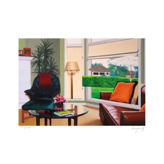 Scene7, Orange Cushion