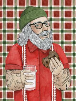 Hipster Santa I