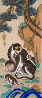 호랑이 가족 나드리