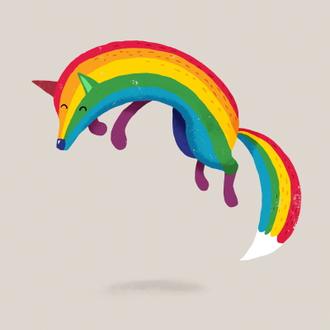 Rainbow Fox