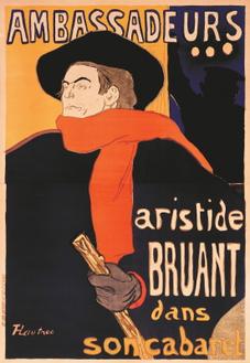 Ambassadeurs: Aristide Bruant, 1892 (선술집의 아리스티드 브뤼앙)