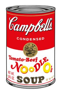 Campbell 'S Soup Ⅱ_Tomto-Beef Noodle O'S Soup