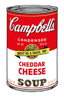 Campbell 'S Soup Ⅱ_Cheddar Cheese