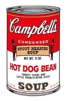 Campbell 'S Soup Ⅱ_Hot Dog Bean
