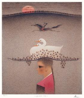 오리소녀의 아침