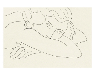 Young Woman with Face Buried in Arms