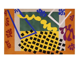 Codomas Plate XI from the Illustrated Book Jazz 1947