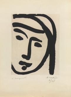 Bedouin Woman with Large Face